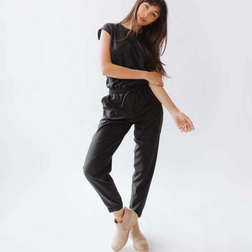 Albion Black Jumpsuit